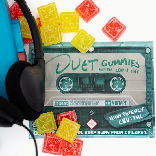 og Mixtape - Duet Gummies with CBD & THC (1:1 - 1000mg) - 1