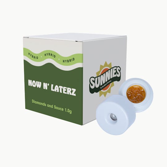 SunMed Growers - Now N' Laterz Diamonds and Sauce 1.0g - 1