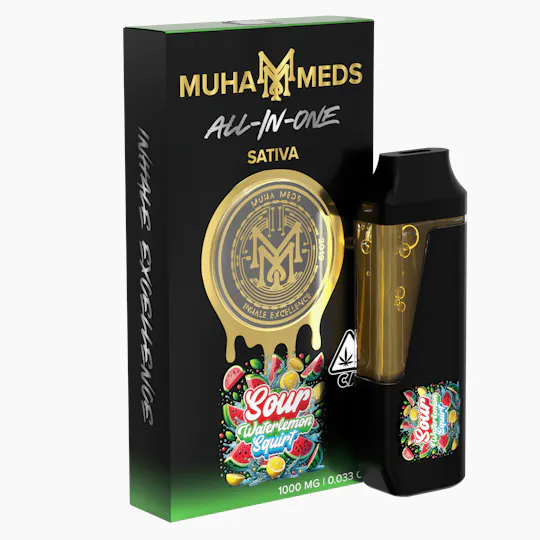 Muha Meds - Muha Meds | Sour Watermelon Squirt | Disposable | 1g - 1