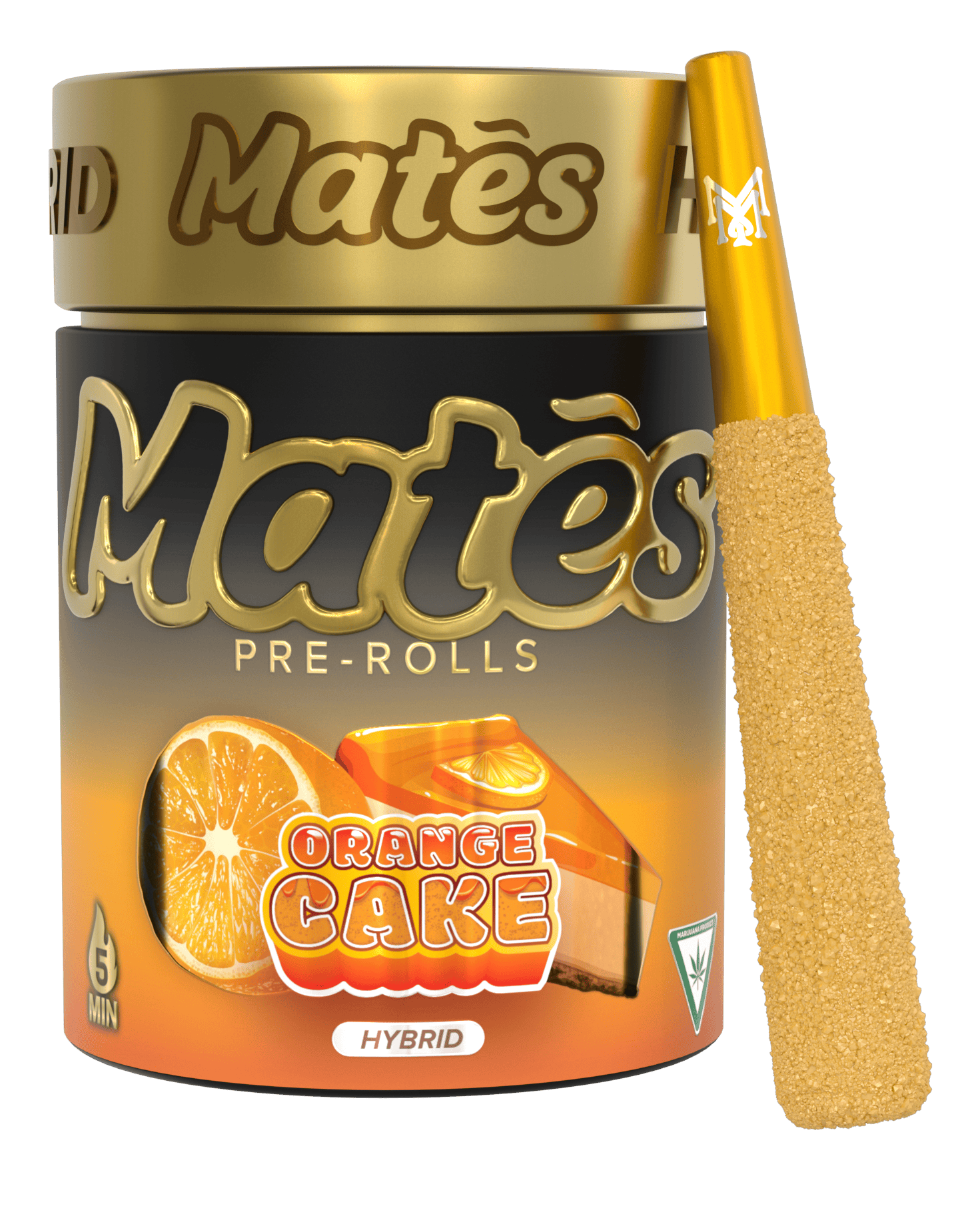 Muha Meds - Muha Meds | Orange Cake | Infused Joints | 0.6g each | 5pk - 1