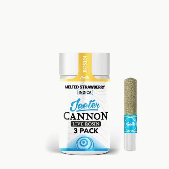 Jeeter - Jeeter Cannon Live Rosin - 3 Pack - Melted Strawberry - 1