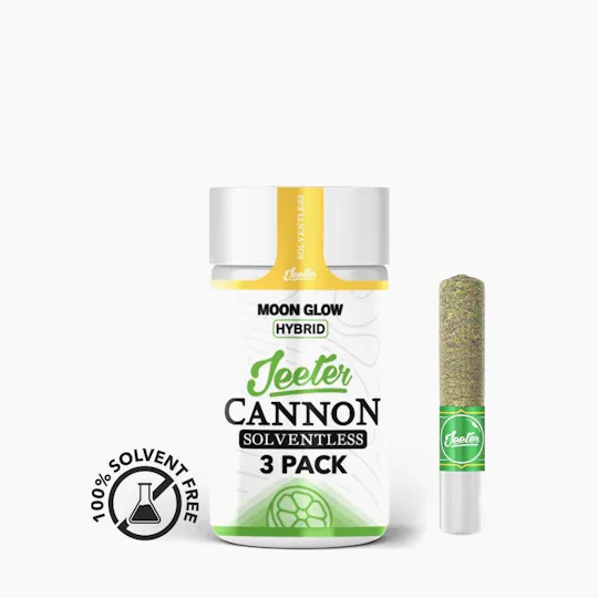 Jeeter - Jeeter | Moon Glow | Live Rosin Cannons | Infused Minis | 0.5g each | 3pk - 1