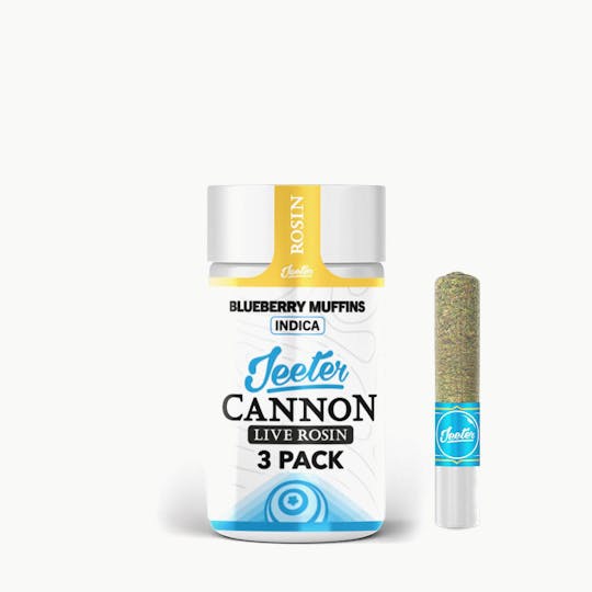 Jeeter - Jeeter Cannon Live Rosin - 3 Pack - Blueberry Muffins - 1