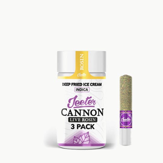 Jeeter - Jeeter Cannon Live Rosin - 3 Pack - Deep Fried Ice Cream - 1