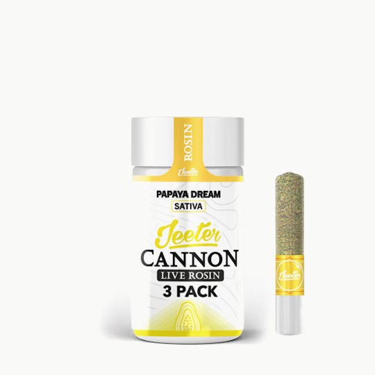 Jeeter - Jeeter Cannon Live Rosin - 3 Pack - Papaya Dream - 1