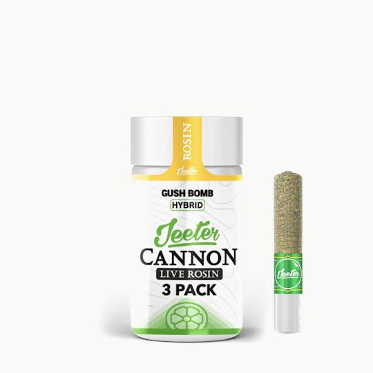 Jeeter - Jeeter Cannon Live Rosin - 3 Pack - Gush Bomb - 1