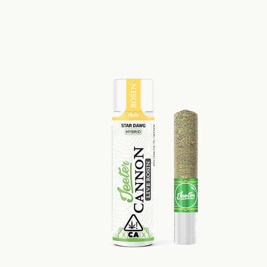 Jeeter - Jeeter Cannon Live Rosin - Star Dawg - 1