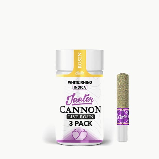 Jeeter - Jeeter Cannon Live Rosin - 3 Pack - White Rhino - 1