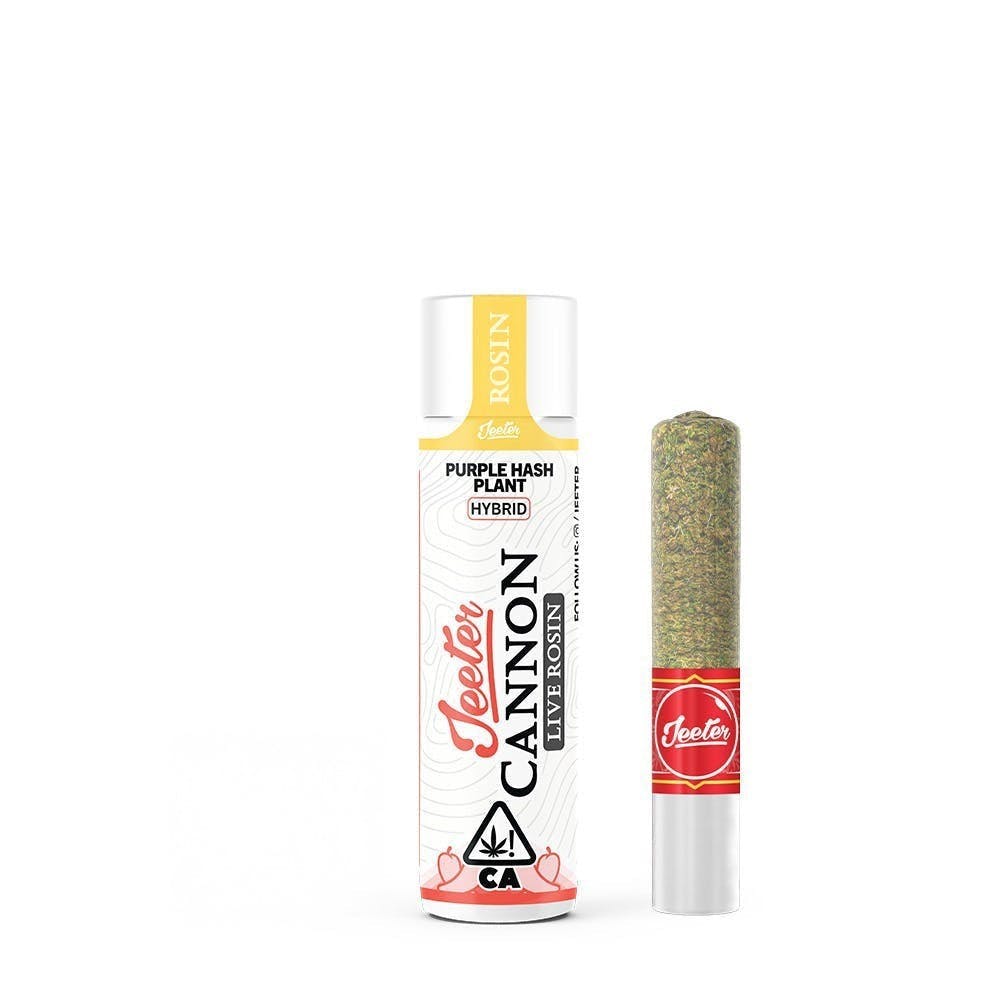 Jeeter - Jeeter | Purple Hash Plant | Live Rosin Cannon | Infused Joint | 1.3g - 1