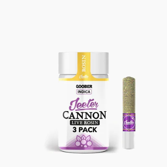Jeeter - Jeeter | Goober | Live Rosin Cannons | Infused Minis | 0.5g each | 3pk - 1