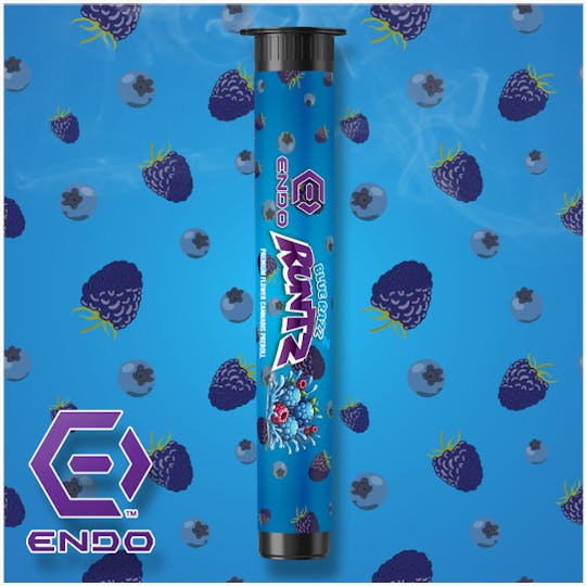 Endo - ENDO BLUE RAZZ RUNTZ PRE-ROLL 1G - 1