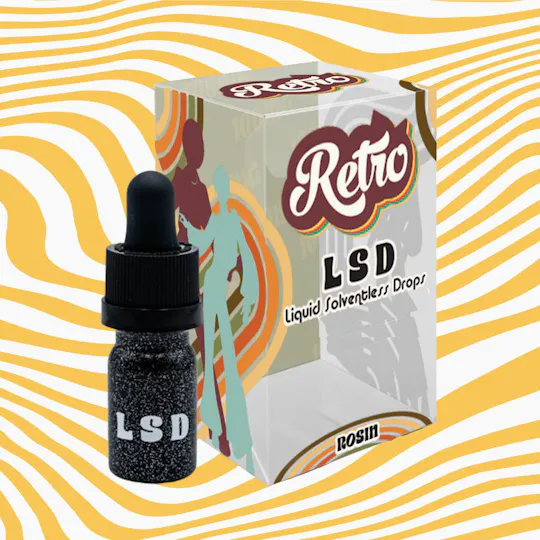 Retro - Retro | Rosin | Drops | 100mg THC - 1