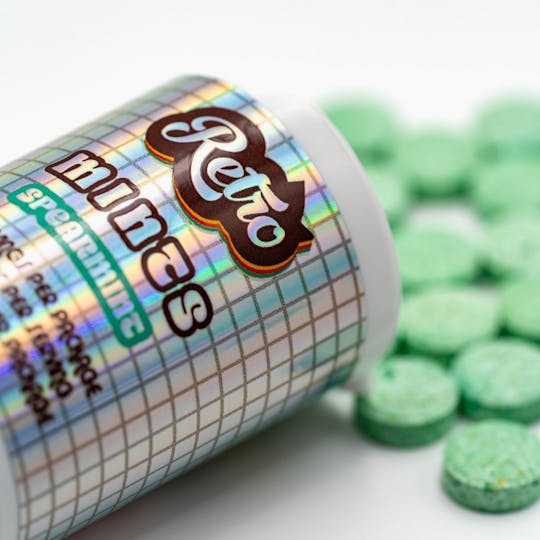 Retro - Retro Mints - Spearmint Tablets - 100mg THC - 1