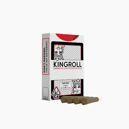 Kingroll - Kingroll Jrs | GG4 x Zookies | Infused Joints | 0.75g each | 4pk - 1