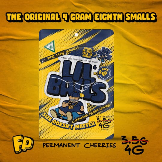 Fat Pack - LIL' BALLS: Permanent Cherries (4G 8th Smalls Prepack) - 1