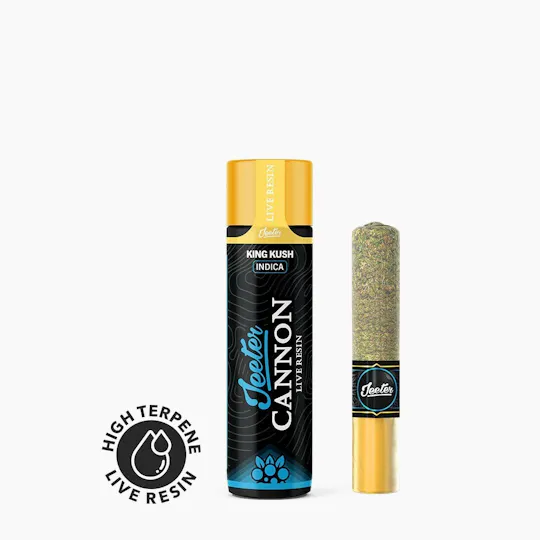 Jeeter - Jeeter | King Kush | Live Resin Cannon | Infused Joint | 1.3g - 1