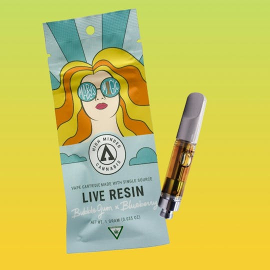 High Minded - Mary's Magic - 1g - Live Resin Cartridge - 1