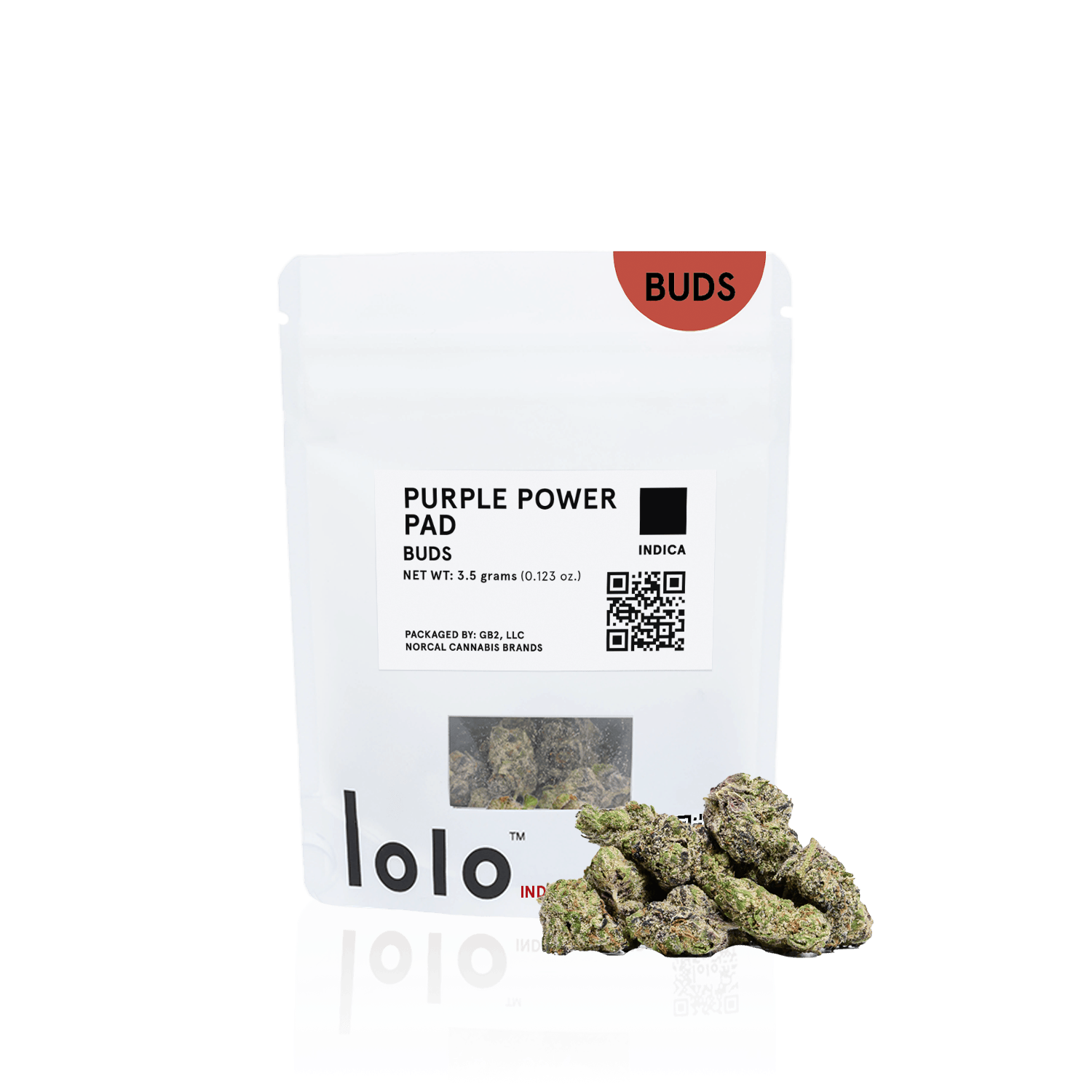 lolo - lolo | Purple Power Pad | Indoor Buds | 3.5g - 1