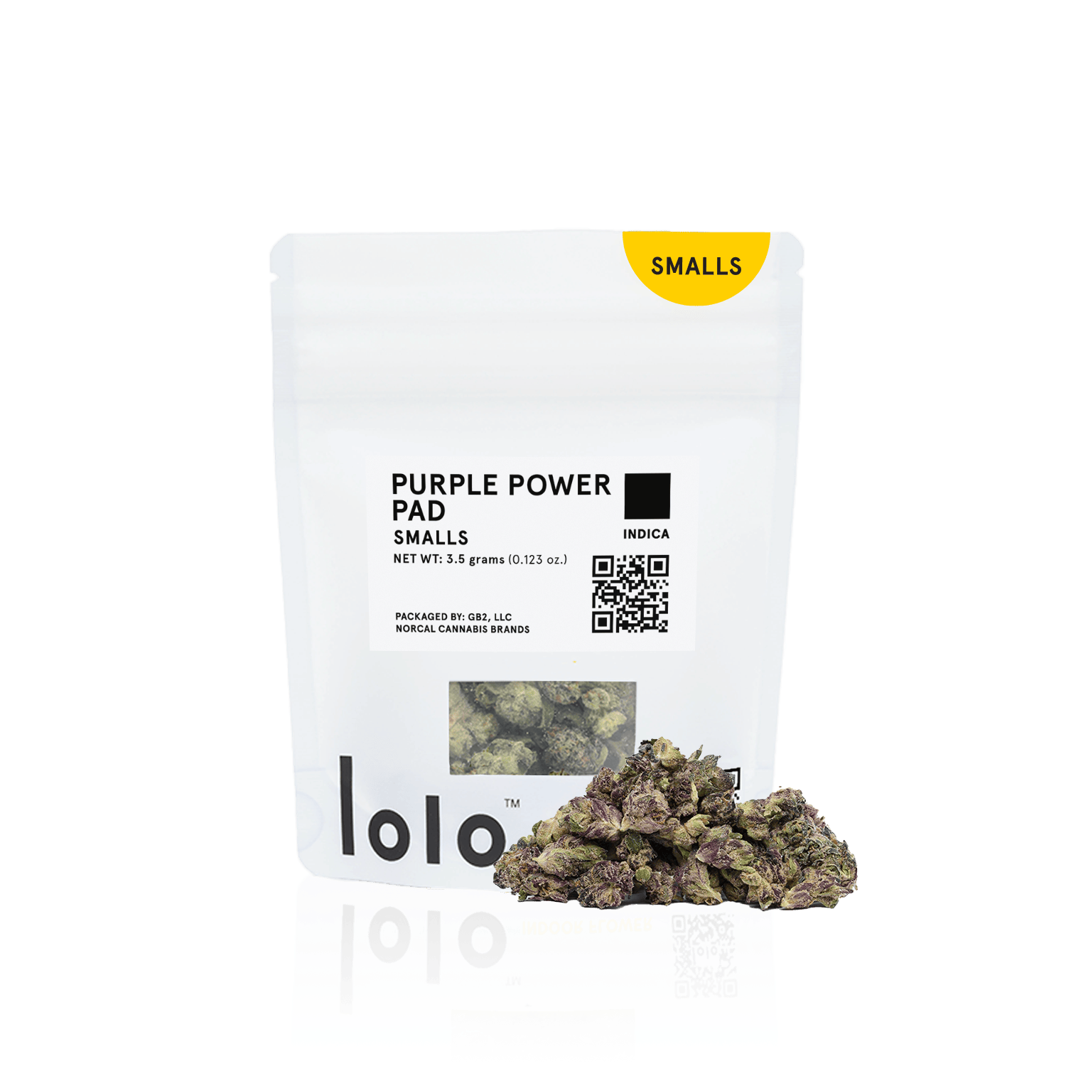 lolo - lolo | Purple Power Pad | Indoor Smalls | 3.5g - 1