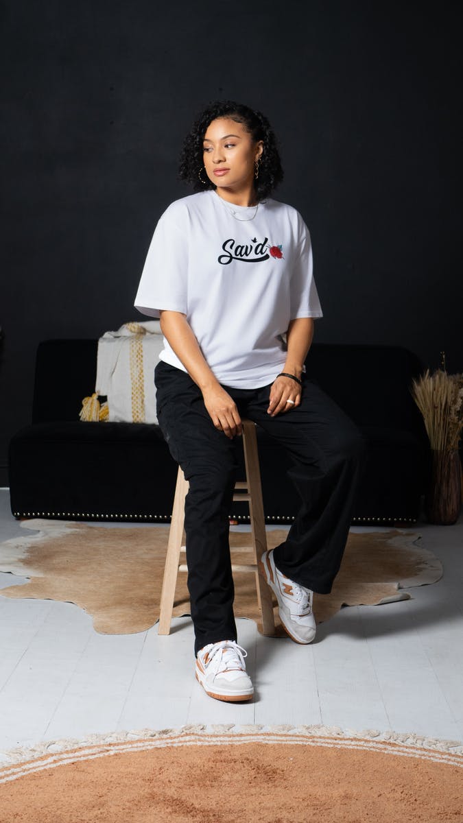 Bak'd - Sav'd Grace Tee 3XL | White - 1