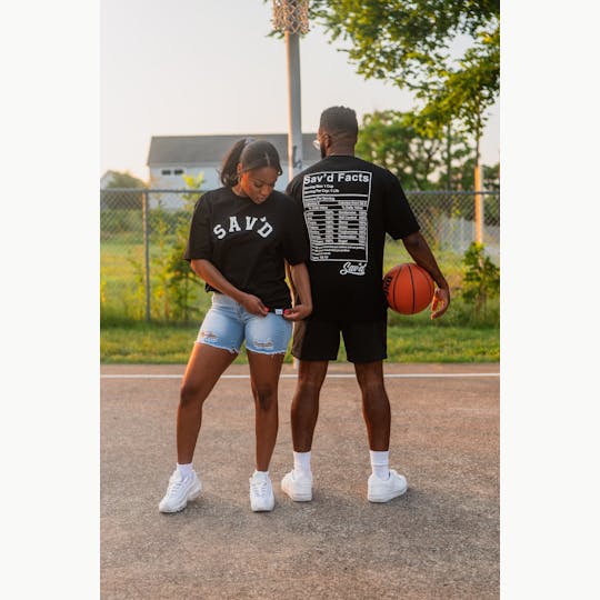 Bak'd - Sav'd Facts Tee | Black - 1