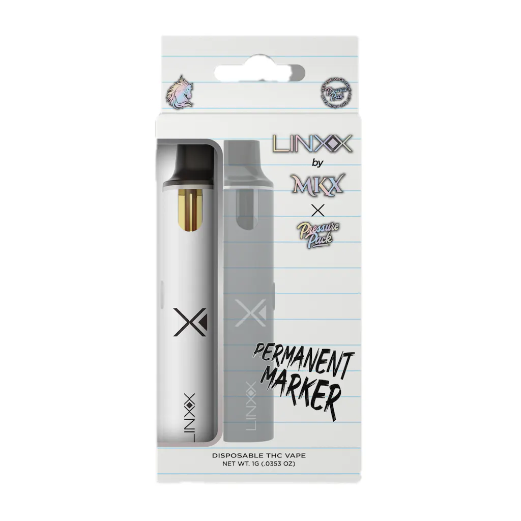 Linx Pen LINXX by MKX & Pressure Pack: 1g Disposable Vape - Permanent Marker ...