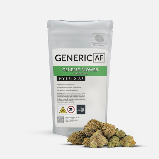 Generic AF - Generic Flower | Orange Juice | Hybrid AF | 7g - 1