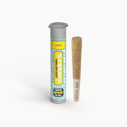 GOOD DAY FARM - GDF: Infused Pre-Roll | Lemon x Devil Driver | Super J's | 1g - 1