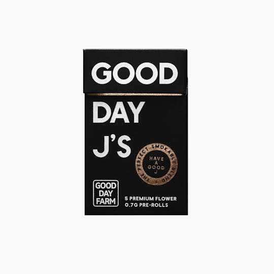 GOOD DAY FARM - GDF: Pre-Roll Pack | Pancakes | Good Day J's | 0.7g ea | 5pk - 1