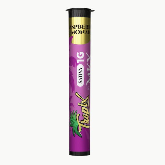 MKX Oil Co - TropiX Liquid Diamond Pre-Roll - 1G Raspberry Lemonade - 1
