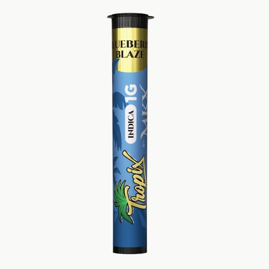 MKX Oil Co - TropiX Liquid Diamond Pre-Roll - 1G Blueberry Blaze - 1