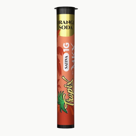MKX Oil Co - TropiX Liquid Diamond Pre-Roll - 1G Orange Soda - 1