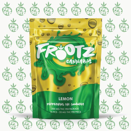 Frootz - Lemon 200MG (10pk x 20mg) - 1