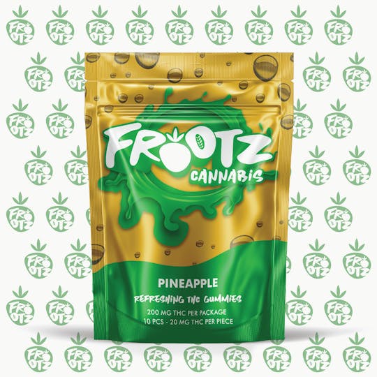 Frootz - Pineapple 200MG (10pk x 20mg) - 1