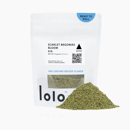 lolo - lolo | Scarlet Begonias Bloom | Indoor Ready-To-Roll | 21g - 1