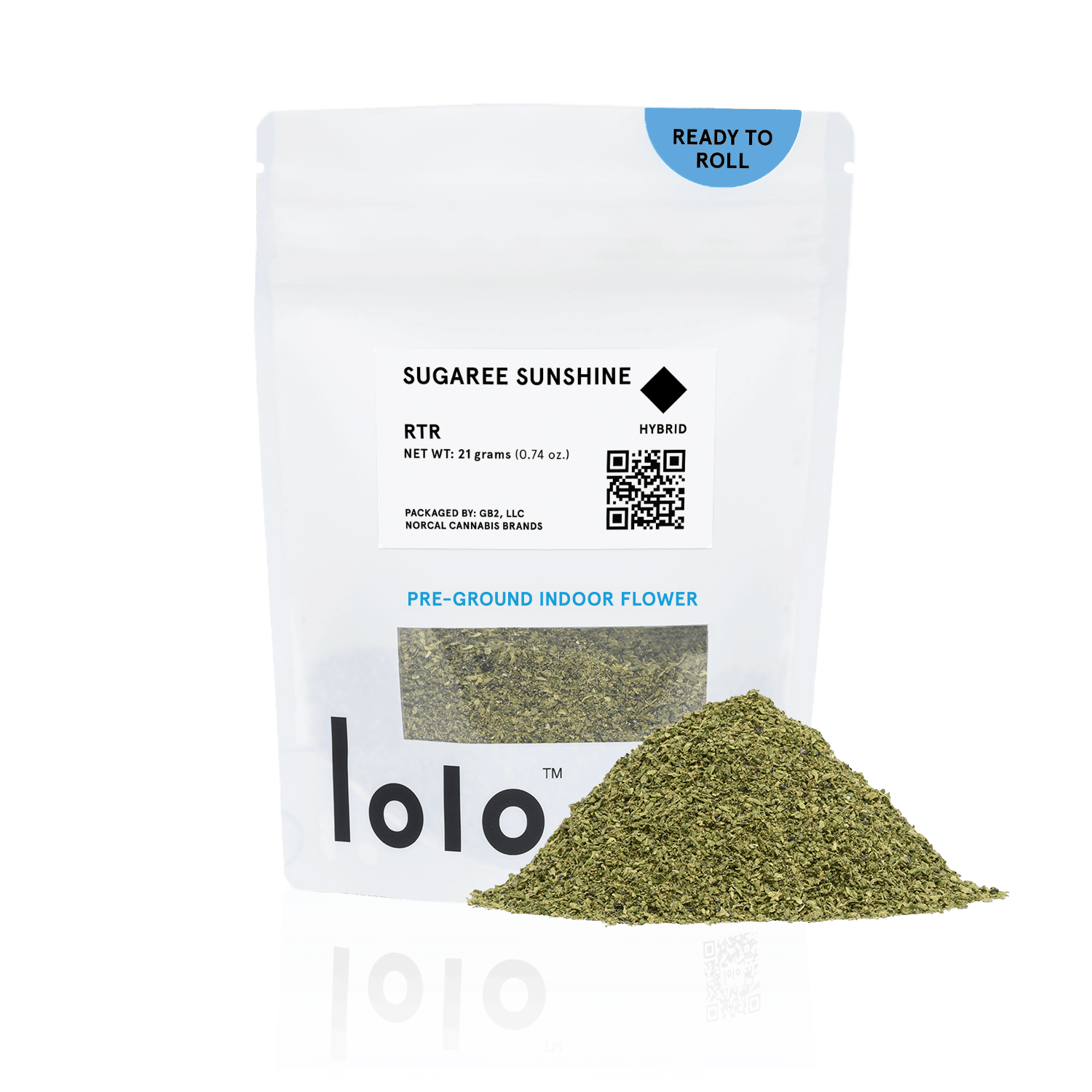 lolo - lolo | Sugaree Sunshine | Indoor Ready-To-Roll | 21g - 1