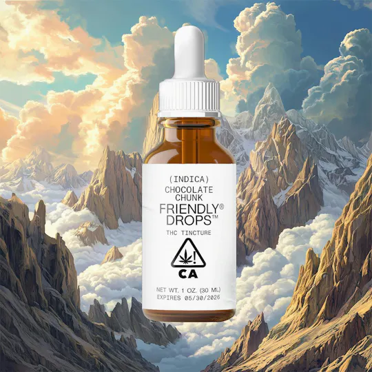 Friendly Brand - Friendly Brand | Drops | Chocolate Chunk | Tinctures | 1000mg | 30ml - 1