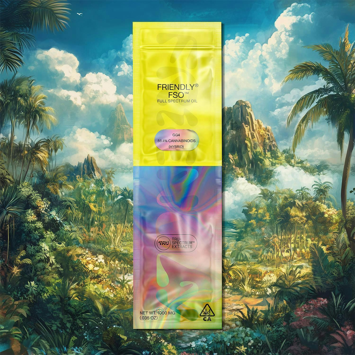 Friendly Brand - Friendly Brand | FSO Applicator | GG4 | Extract Oils | 1g - 1