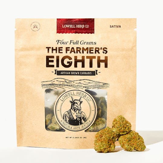 Lowell Herb Co. - 4g Farmers Eighth | Super Lemon Haze (Sativa) - 1