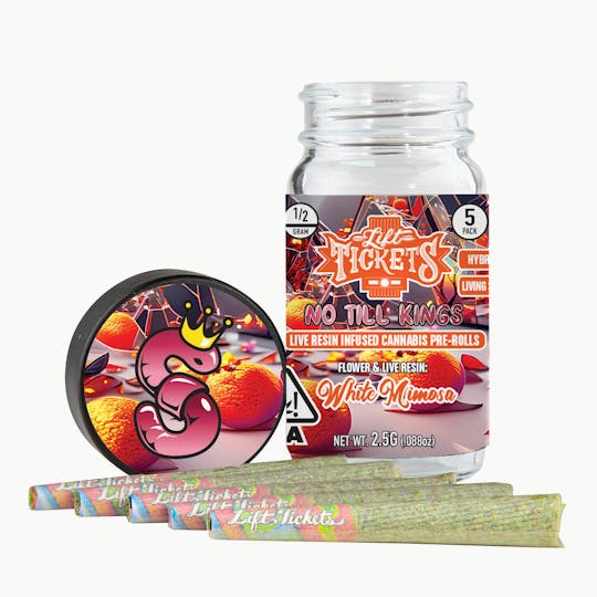 Lift Tickets - White Mimosa - Infused Pre-Roll 5-Pack - 1