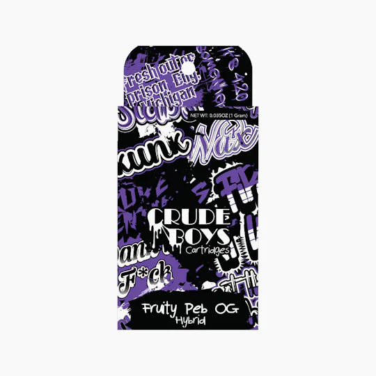 Crude Boys Concentrates - Crude Boys Concentrates | Fruity Pebble OG | Cartridge |1g - 1