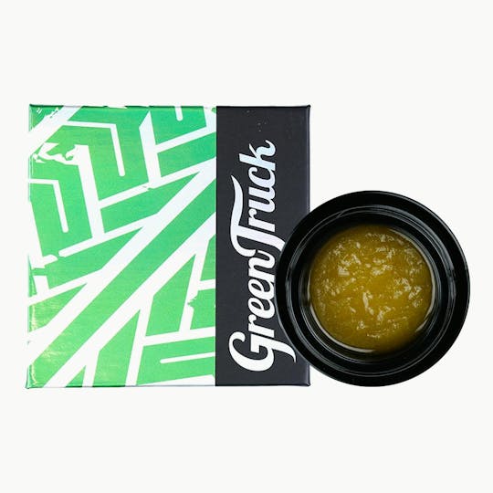 Green Truck - Cured Badder (7g Bulk Jar) - Durban Poison - 1