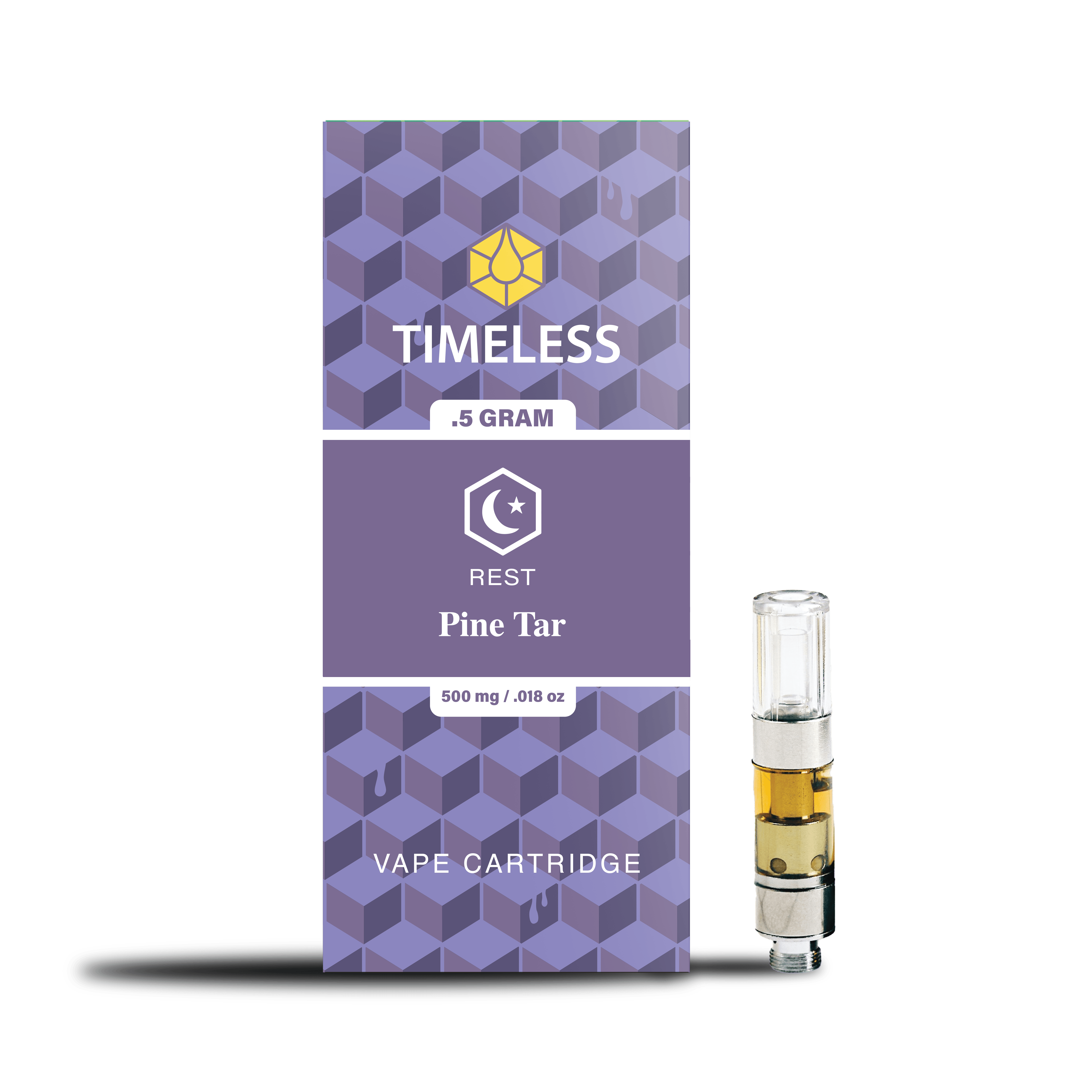 Timeless Vapes - Pine Tar | REST Cartridge | 0.5g - 1