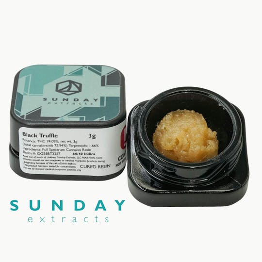 Sunday Extracts - 3g Concentrate Black Truffle - 1