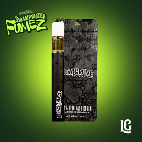 Localgrove - Local Grove Live Hash Rosin Disposable | Swamp Water Fumez | 0.5G - 1