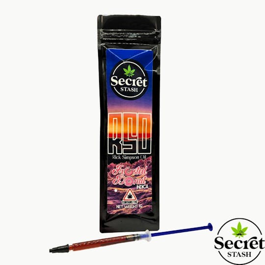 Secret Stash - Secret Stash | RSO | Frosted Donut | 1g - 1