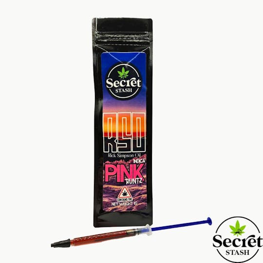 Secret Stash - Secret Stash | RSO | Pink Runtz | 1g - 1