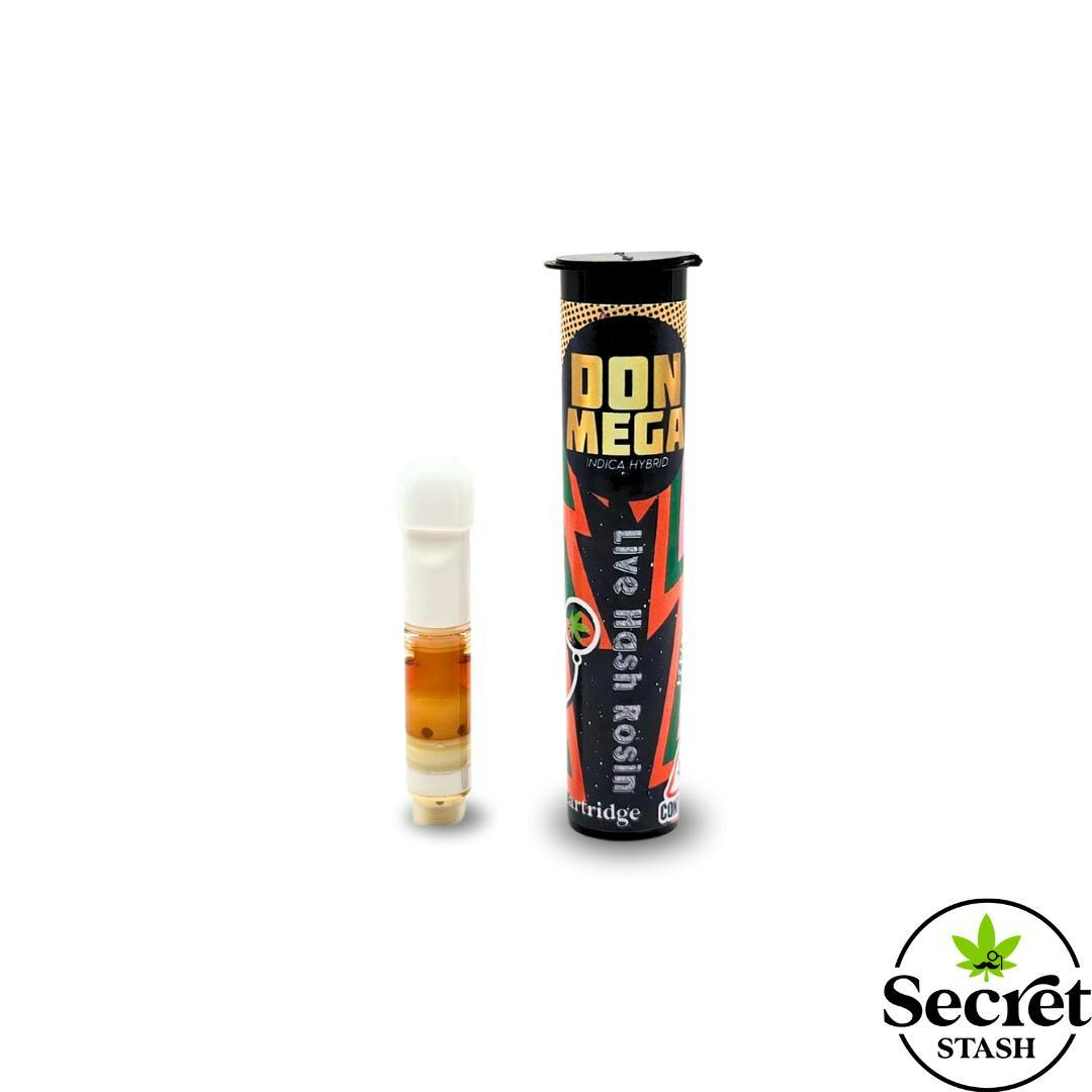 Secret Stash - Secret Stash | Live Rosin Cartridge | Don Mega | .5g - 1