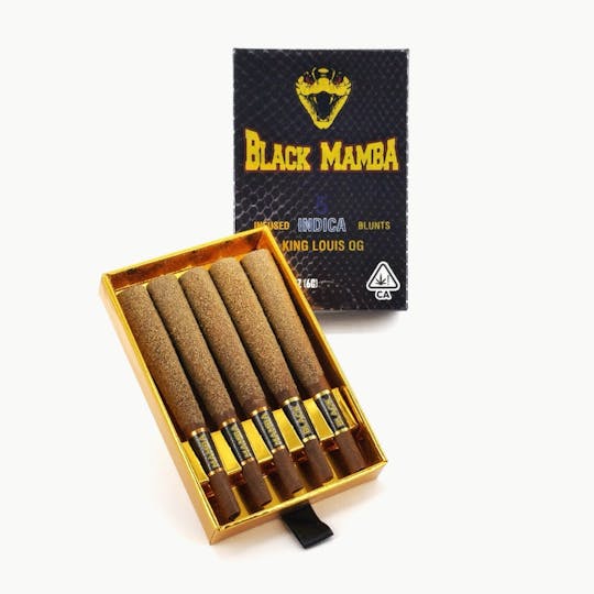 Black Mamba Cannabis - Black Mamba Box - Jack Herer - 6gram -5pk Infused Blunt - 1