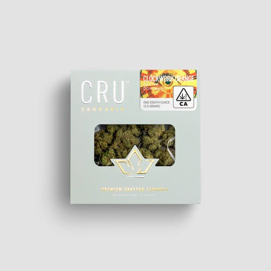 CRU Cannabis - Clockwork Orange (3.5 Grams) - 1